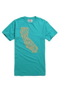Mens Wellen Tee   Wellen Surf California T Shirt
