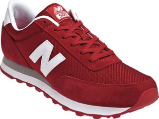 Mens New Balance ML501   Red Lace Up Shoes