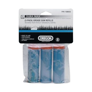 Oregon Replacement Grease Cartridges   3 Pack, Model 108653