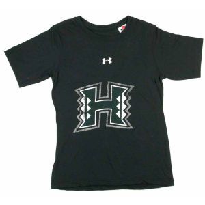 Hawaii Warriors Under Armour NCAA Youth Distressed Logo Gamechanger T Shirt