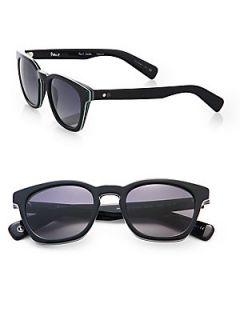 Paul Smith Rockley Wayfarer Sunglasses   Black
