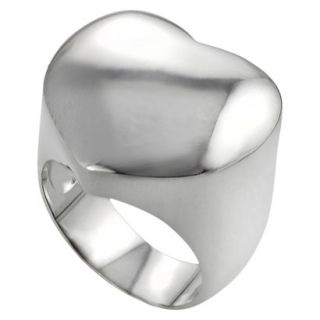 Tressa Sterling Silver Heart Ring   Silver