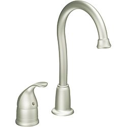 Moen 4905csl Camerist One handle Classic Stainless High Arc Bar Faucet