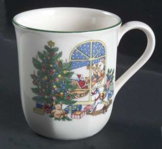 Nikko Christmastime Accent Mug, Fine China Dinnerware   Classic Collection, Xmas