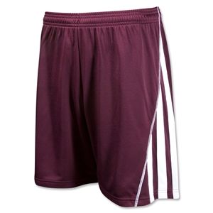 adidas Sossto Soccer Shorts (Maroon/Wht)