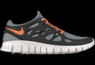 Nike Free Run 2 iD Custom Kids Running Shoes (3.5y 6y)   Orange