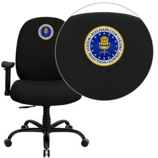 FlashFurniture Hercules Series Personalized Office Chair with Extra Wide Seat