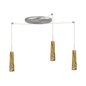 Besa Lighting BEL 3BW 5674HN SN Camino Pendant