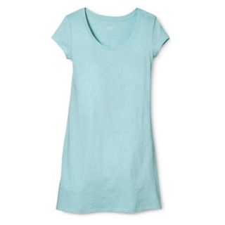 Mossimo Supply Co. Juniors T Shirt Dress   Aqua XXL(19)