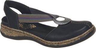 Womens Rieker Antistress Daisy 62   Black Casual Shoes