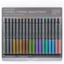 Extreme Value Pack Metallic Markers (pack Of 18)