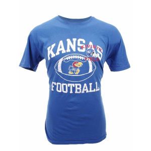 Kansas Jayhawks Blue 84 NCAA Intensity Dyed T Shirt