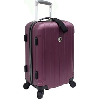 Cambridge 20 in. Hardsided Spinner Plum   Travelers Choice Ha