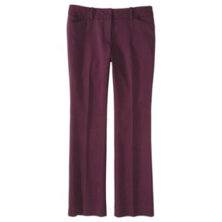 Mossimo Womens Refined Bootcut Pant (Modern Fit)   Purple 18
