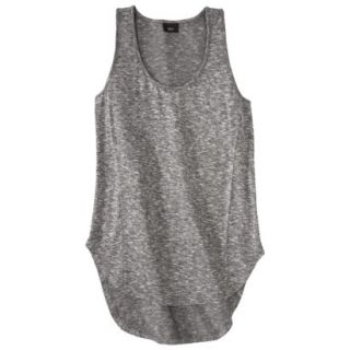 Mossimo Womens Knit High Low Tank   Heather Gray XL