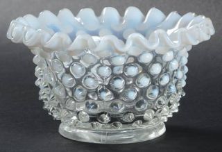Fenton Hobnail French Opalescent Mayonnaise Bowl, Bowl Only   French Opalescent