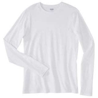 Mossimo Supply Co. Mens Long Sleeve Crew Neck Tee   White XL Tall