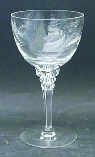 Tiffin Franciscan Forever Yours (Polished) Wine Glass   Stem #17507, Polished Cu