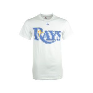 Tampa Bay Rays Majestic MLB Official Wordmark Team T Shirt