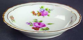 Haviland Chantilly Rim Fruit/Dessert (Sauce) Bowl, Fine China Dinnerware   Franc