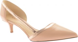 Womens Nine West Penelopea   Light Natural/Light Pink Leather Mid Heel Shoes
