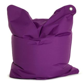 Sitting Bull The Bull Violet Bean Bag (Violet Cover materials 100 percent polytexStyle Large bean bagWeight 18 pounds Fill Polysterine pearlsClosure Extra strong child proof Velcro fastener Removable/washable cover Care instructions Clean with warm 