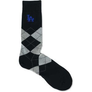 Los Angeles Dodgers For Bare Feet Argyle Dress Sock