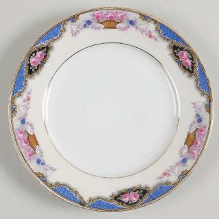Edelstein 1262 (Verge, Cream Rim) Bread & Butter Plate, Fine China Dinnerware  