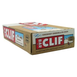 Clif Bar Coconut Chocolate Chip Energy Bar   12 Count