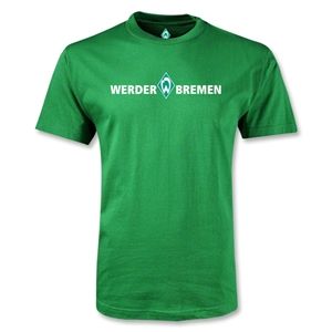 hidden Werder Bremen Text T Shirt (Green)