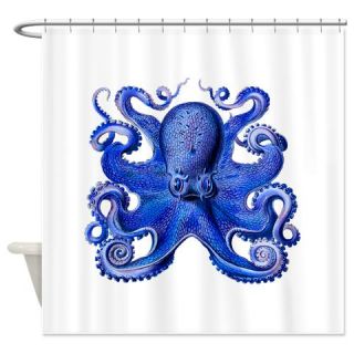  Blue Octopus Shower Curtain  Use code FREECART at Checkout