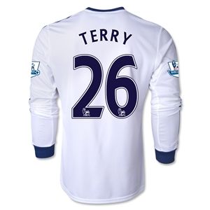adidas Chelsea 13/14 TERRY LS Away Soccer Jersey