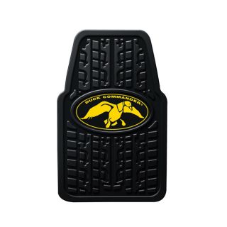 Hatchie Duck Commander Front Floor Mats D604 (Black/yellowDimensions 36 inches long x 18 inches wide x 3 inches highWeight 9 pounds )
