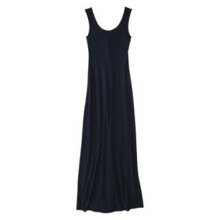 Merona Petites Sleeveless Maxi Dress   Black/Chevron SP