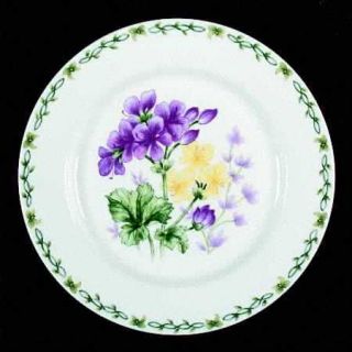 Thomson Floral Garden Dinner Plate, Fine China Dinnerware   Various Flowers,Garl