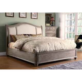 Riverside Coventry Sleigh Bed   Weathered Driftwood Multicolor   RVS1707 2, King
