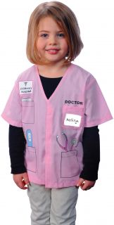 My First Career Gear   Doctor (Pink) Toddler Costume