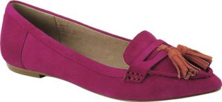 Womens Sperry Top Sider Everett   Bright Pink Suede Casual Shoes
