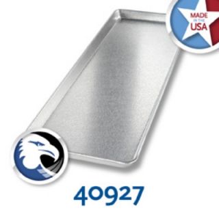 Chicago Metallic Display Pan, 9 X 26 in, Silver Finish, Anodized Aluminum