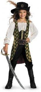 Pirates of the Caribbean 4 On Stranger Tides   Angelica Deluxe Child Costume