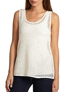 Trishna Knit Tank   Porcelain