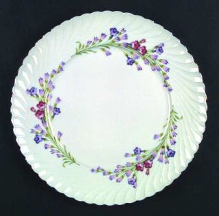 Royal Tettau Spring Wreath Dinner Plate, Fine China Dinnerware   Inner Floral Ri