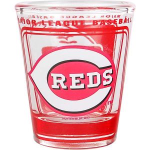 Cincinnati Reds 3D Wrap Color Collector Glass