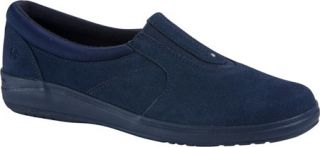 Womens Grasshoppers Stretch Plus Center Gore   Navy Suede Casual Shoes