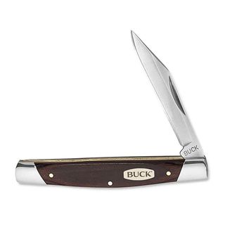 Buck Solo Folding Knife (BrownBlade materials Stainless steelHandle materials Wood grainBlade length 2.25 inchesHandle length 3 inchesWeight 0.1Dimensions 5.25x1.5x1Before purchasing this product, please familiarize yourself with the appropriate sta