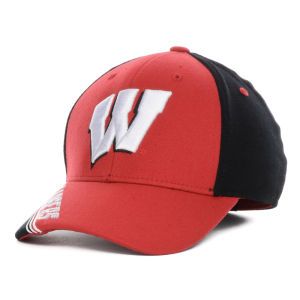 Wisconsin Badgers NCAA Speed Logo Flex Cap