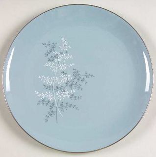 Royal Doulton Forest Glade Salad Plate, Fine China Dinnerware   White&Gray Sprig