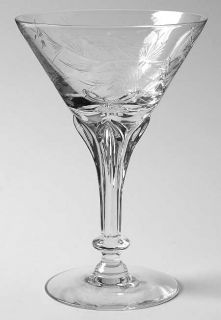 Tiffin Franciscan Pine Cone Champagne/Tall Sherbet   Stem #17418, Cut