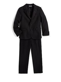 Dolce & Gabbana Toddlers & Little Boys Two Piece Classic Suit Set   Black