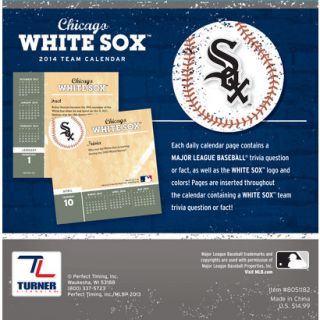 2014 Chicago White Sox Box Calendar
